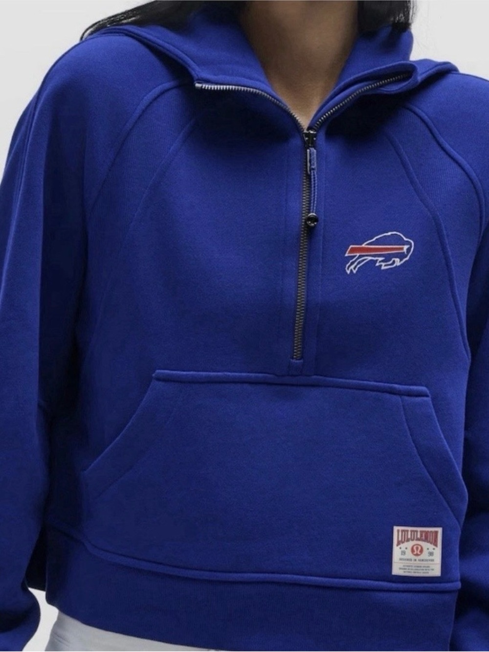 Lululemon Scuba Half Zip Oversized Hoodie- Buffalo Bills- NWT - Picture 2 of 3